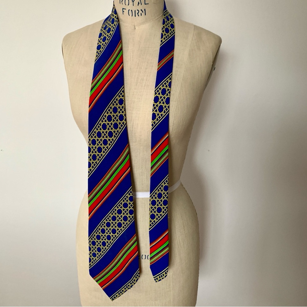 Vintage Men’s Silk Tie Wide Tie Eaton’s Italy